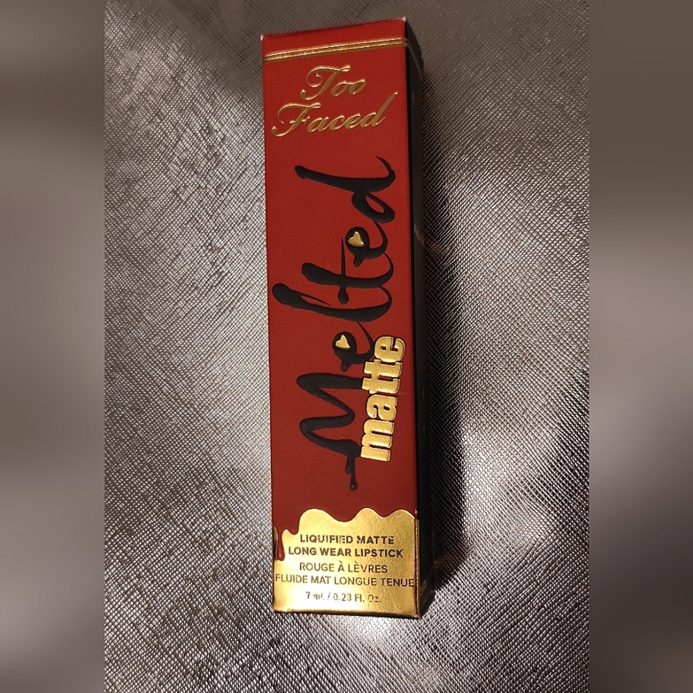 3/$25 Too Faced Melted Matte Liquid Liquified Long Wear Lipstick "PRISSY" BNIB